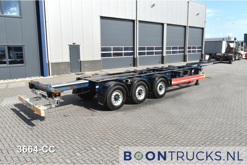 Krone SD BOX LINER | 2x20-40-45ft HC * LIFT AXLE * BPW/DISC * EXTENDABLE REAR * 7x AVAILABLE - Container transporter/ Swap body semi-trailer: picture 2 Krone SD BOX LINER | 2x20-40-45ft HC * LIFT AXLE * BPW/DISC * EXTENDABLE REAR * 7x AVAILABLE - Container transporter/ Swap body semi-trailer: picture 2