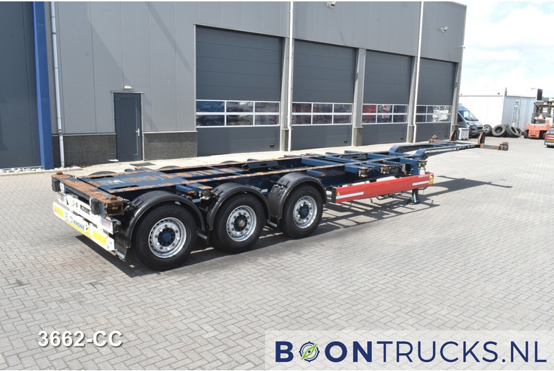 Krone SD BOX LINER | 2x20-40-45ft HC * LIFT AXLE * BPW/DISC * EXTENDABLE REAR * 7x AVAILABLE - Container transporter/ Swap body semi-trailer: picture 1 Krone SD BOX LINER | 2x20-40-45ft HC * LIFT AXLE * BPW/DISC * EXTENDABLE REAR * 7x AVAILABLE - Container transporter/ Swap body semi-trailer: picture 1