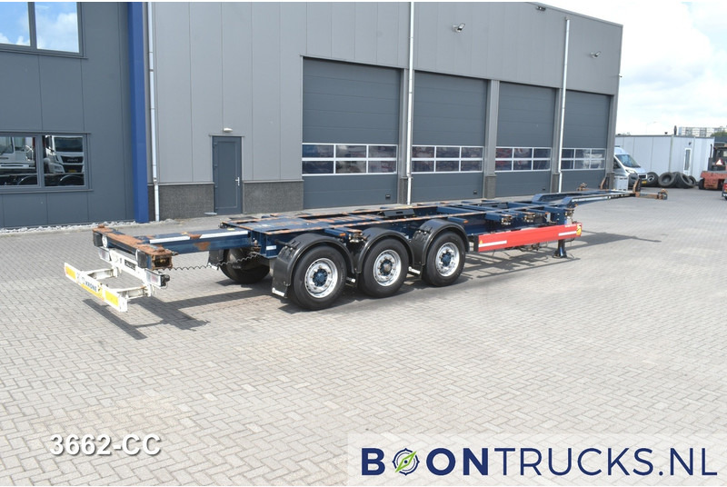 Krone SD BOX LINER | 2x20-40-45ft HC * LIFT AXLE * BPW/DISC * EXTENDABLE REAR * 7x AVAILABLE - Container transporter/ Swap body semi-trailer: picture 2 Krone SD BOX LINER | 2x20-40-45ft HC * LIFT AXLE * BPW/DISC * EXTENDABLE REAR * 7x AVAILABLE - Container transporter/ Swap body semi-trailer: picture 2