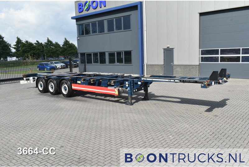 Krone SD BOX LINER | 2x20-40-45ft HC * LIFT AXLE * BPW/DISC * EXTENDABLE REAR * 7x AVAILABLE - Container transporter/ Swap body semi-trailer: picture 4 Krone SD BOX LINER | 2x20-40-45ft HC * LIFT AXLE * BPW/DISC * EXTENDABLE REAR * 7x AVAILABLE - Container transporter/ Swap body semi-trailer: picture 4