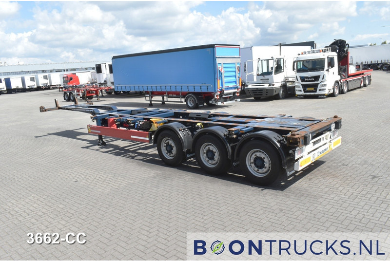 Krone SD BOX LINER | 2x20-40-45ft HC * LIFT AXLE * BPW/DISC * EXTENDABLE REAR * 7x AVAILABLE - Container transporter/ Swap body semi-trailer: picture 3 Krone SD BOX LINER | 2x20-40-45ft HC * LIFT AXLE * BPW/DISC * EXTENDABLE REAR * 7x AVAILABLE - Container transporter/ Swap body semi-trailer: picture 3