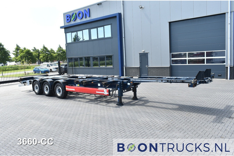 Krone SD BOX LINER | 2x20-40-45ft HC * LIFT AXLE * BPW/DISC * EXTENDABLE REAR * 7x AVAILABLE - Container transporter/ Swap body semi-trailer: picture 4 Krone SD BOX LINER | 2x20-40-45ft HC * LIFT AXLE * BPW/DISC * EXTENDABLE REAR * 7x AVAILABLE - Container transporter/ Swap body semi-trailer: picture 4