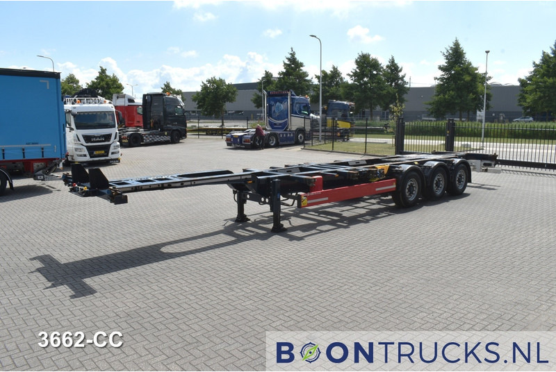 Krone SD BOX LINER | 2x20-40-45ft HC * LIFT AXLE * BPW/DISC * EXTENDABLE REAR * 7x AVAILABLE - Container transporter/ Swap body semi-trailer: picture 5 Krone SD BOX LINER | 2x20-40-45ft HC * LIFT AXLE * BPW/DISC * EXTENDABLE REAR * 7x AVAILABLE - Container transporter/ Swap body semi-trailer: picture 5
