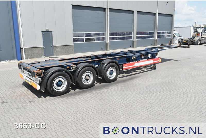 Krone SD BOX LINER | 2x20-40-45ft HC * LIFTACHSE * BPW/SCHEIBE * HECKSCHIEBER * 7x VERFÜGBAR - Container transporter/ Swap body semi-trailer: picture 1 Krone SD BOX LINER | 2x20-40-45ft HC * LIFTACHSE * BPW/SCHEIBE * HECKSCHIEBER * 7x VERFÜGBAR - Container transporter/ Swap body semi-trailer: picture 1