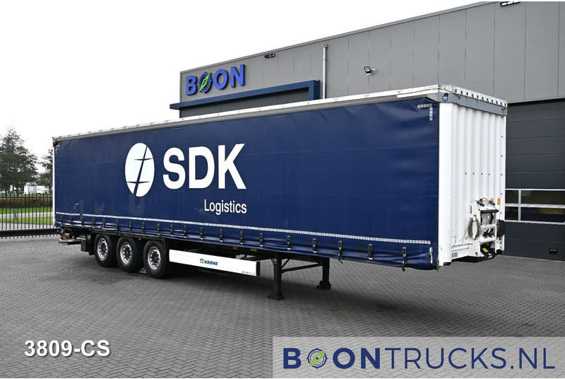 Krone SD PROFI LINER | LIFTING ROOF * TAIL LIFT * 90% TYRES - Curtainsider semi-trailer: picture 4 Krone SD PROFI LINER | LIFTING ROOF * TAIL LIFT * 90% TYRES - Curtainsider semi-trailer: picture 4