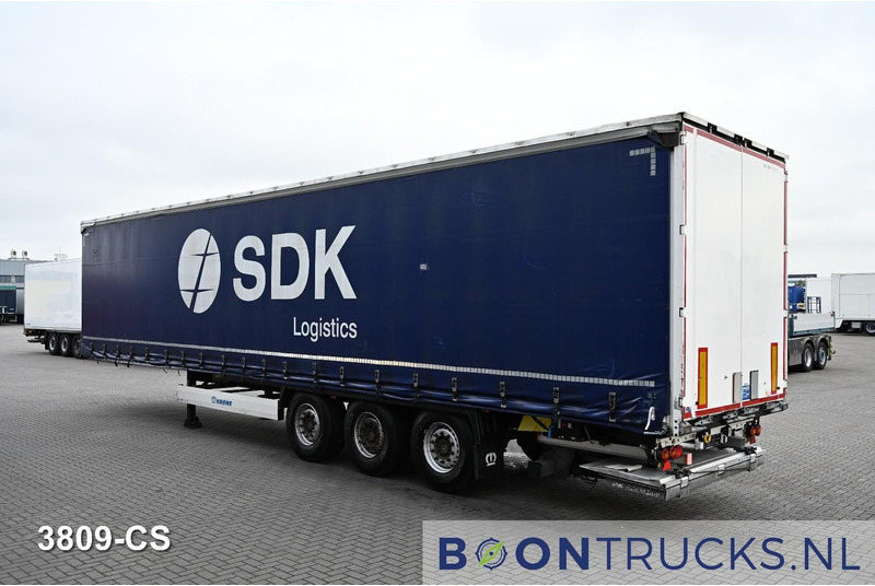 Krone SD PROFI LINER | LIFTING ROOF * TAIL LIFT * 90% TYRES - Curtainsider semi-trailer: picture 3 Krone SD PROFI LINER | LIFTING ROOF * TAIL LIFT * 90% TYRES - Curtainsider semi-trailer: picture 3