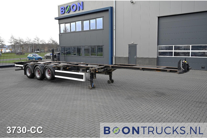 Pacton T3-007 2x20-40-45ft HC * LIFT AXLE * BPW * NL TRAILER - Container transporter/ Swap body semi-trailer: picture 3 Pacton T3-007 2x20-40-45ft HC * LIFT AXLE * BPW * NL TRAILER - Container transporter/ Swap body semi-trailer: picture 3