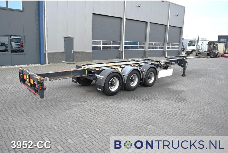 Renders EURO 800 2x20-30-40-45ft HC* LIFT AXLE * DRUM BRAKES * 2X EXTANDABLE * NL TRAILER - Container transporter/ Swap body semi-trailer: picture 2 Renders EURO 800 2x20-30-40-45ft HC* LIFT AXLE * DRUM BRAKES * 2X EXTANDABLE * NL TRAILER - Container transporter/ Swap body semi-trailer: picture 2