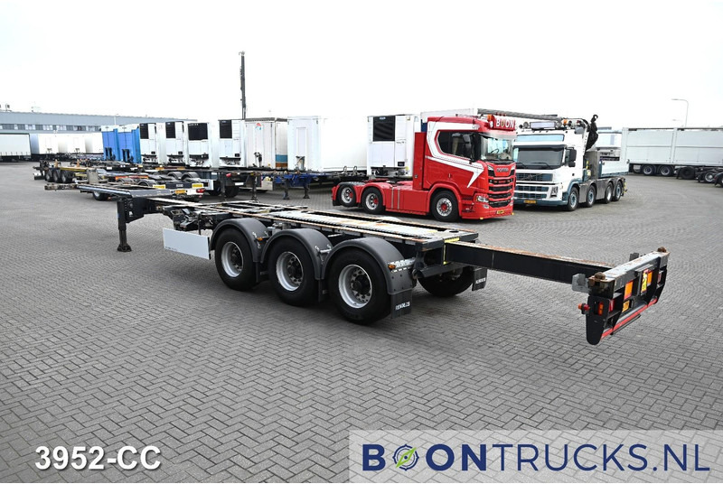 Renders EURO 800 2x20-30-40-45ft HC* LIFT AXLE * DRUM BRAKES * 2X EXTANDABLE * NL TRAILER - Container transporter/ Swap body semi-trailer: picture 3 Renders EURO 800 2x20-30-40-45ft HC* LIFT AXLE * DRUM BRAKES * 2X EXTANDABLE * NL TRAILER - Container transporter/ Swap body semi-trailer: picture 3