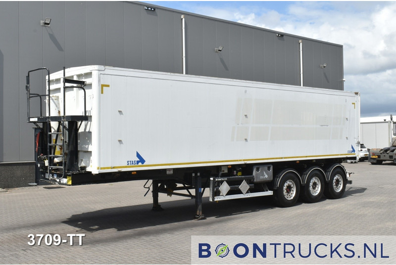 Stas S300CX TIPPER | 57 M3 * LIFT AXLE * ALU * 90% TIRES * NL TRAILER * APK 03-2026 - Tipper semi-trailer: picture 1 Stas S300CX TIPPER | 57 M3 * LIFT AXLE * ALU * 90% TIRES * NL TRAILER * APK 03-2026 - Tipper semi-trailer: picture 1