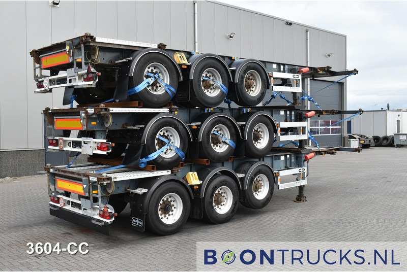 Van Hool 3B0071 € 11500 STACK PRICE | 20-30ft * ADR: FL, AT, OX * 3840 KG * LIFT AXLE - Container transporter/ Swap body semi-trailer: picture 1 Van Hool 3B0071 € 11500 STACK PRICE | 20-30ft * ADR: FL, AT, OX * 3840 KG * LIFT AXLE - Container transporter/ Swap body semi-trailer: picture 1