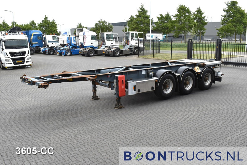 Van Hool 3B0071 TANK CHASSIS | 20-30ft * ADR: FL, AT, OX * 3840 KG * LIFT AXLE - Container transporter/ Swap body semi-trailer: picture 4 Van Hool 3B0071 TANK CHASSIS | 20-30ft * ADR: FL, AT, OX * 3840 KG * LIFT AXLE - Container transporter/ Swap body semi-trailer: picture 4