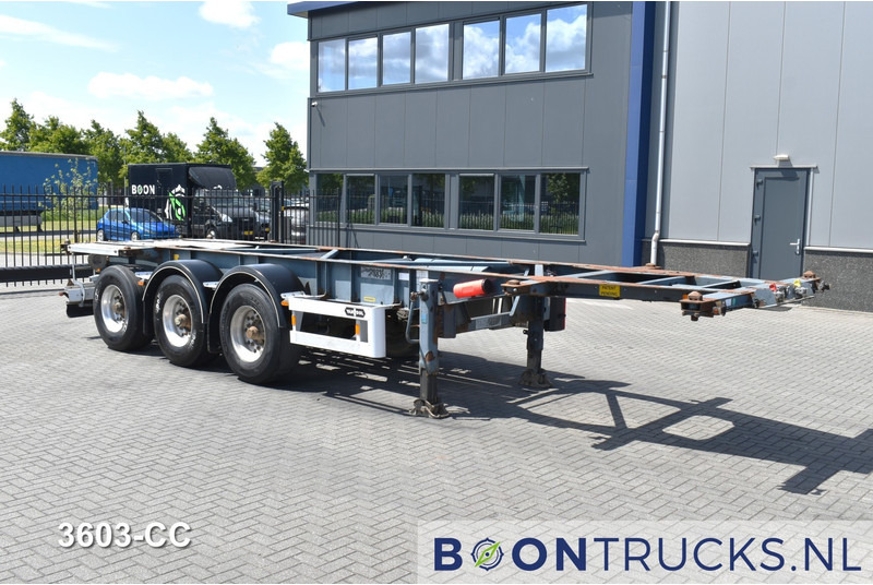 Van Hool 3B0071 TANK CHASSIS | 20-30ft * ADR: FL, AT, OX * 3840 KG * LIFT AXLE - Container transporter/ Swap body semi-trailer: picture 4 Van Hool 3B0071 TANK CHASSIS | 20-30ft * ADR: FL, AT, OX * 3840 KG * LIFT AXLE - Container transporter/ Swap body semi-trailer: picture 4
