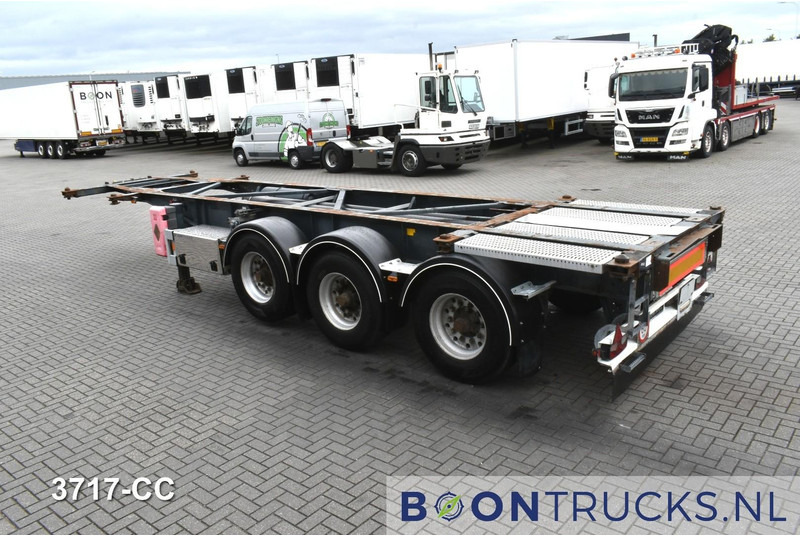 Van Hool 3B0071 TANK CHASSIS | 20-30ft * ADR: FL, AT, OX * 3840 KG * LIFT AXLE - Container transporter/ Swap body semi-trailer: picture 2 Van Hool 3B0071 TANK CHASSIS | 20-30ft * ADR: FL, AT, OX * 3840 KG * LIFT AXLE - Container transporter/ Swap body semi-trailer: picture 2