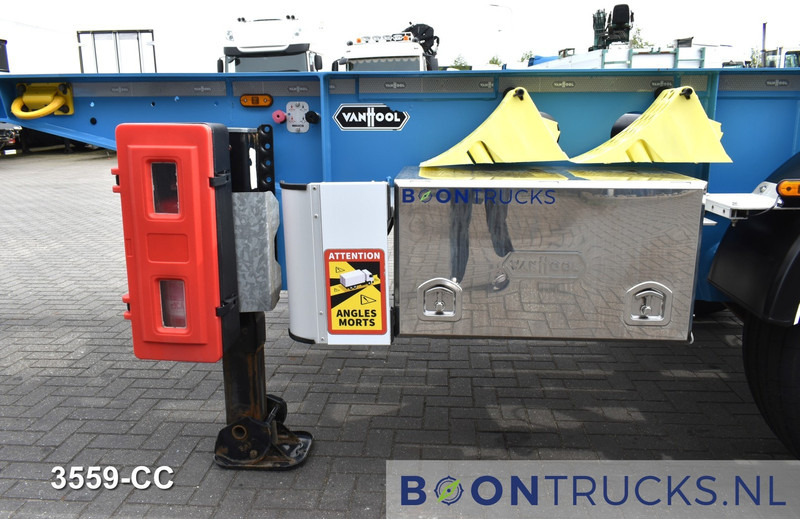 Container transporter/ Swap body semi-trailer Van Hool A3C002 TANK CHASSIS | 20-30ft * ADR AT FL EX/II EX/III * 3680 Kg * NL TRAILER: picture 17