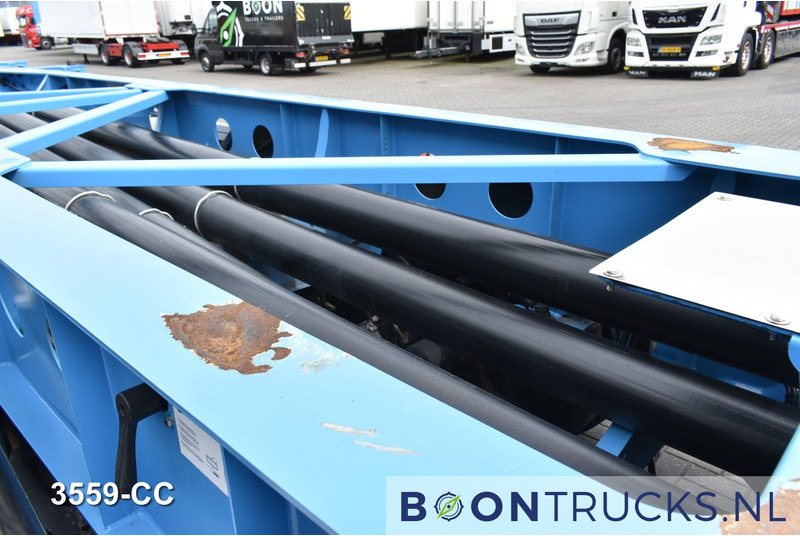 Container transporter/ Swap body semi-trailer Van Hool A3C002 TANK CHASSIS | 20-30ft * ADR AT FL EX/II EX/III * 3680 Kg * NL TRAILER: picture 15