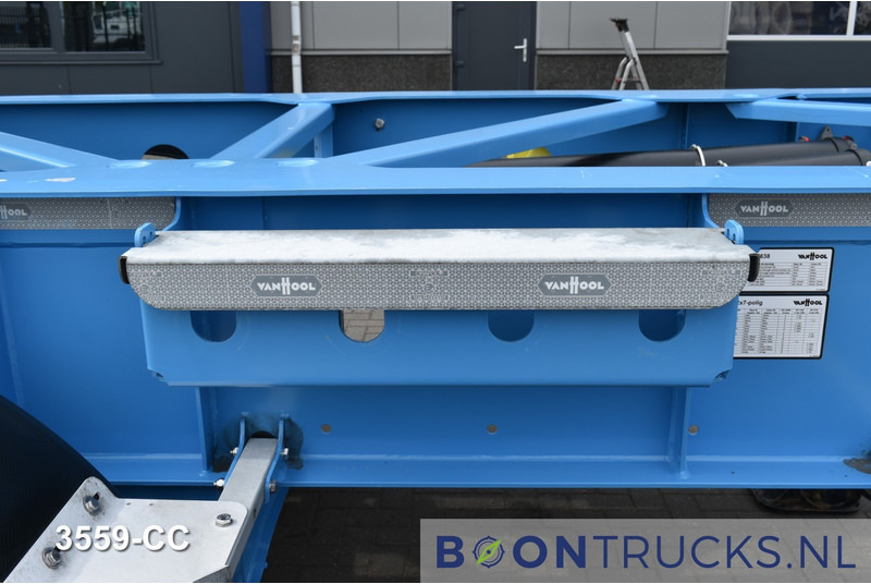 Container transporter/ Swap body semi-trailer Van Hool A3C002 TANK CHASSIS | 20-30ft * ADR AT FL EX/II EX/III * 3680 Kg * NL TRAILER: picture 18