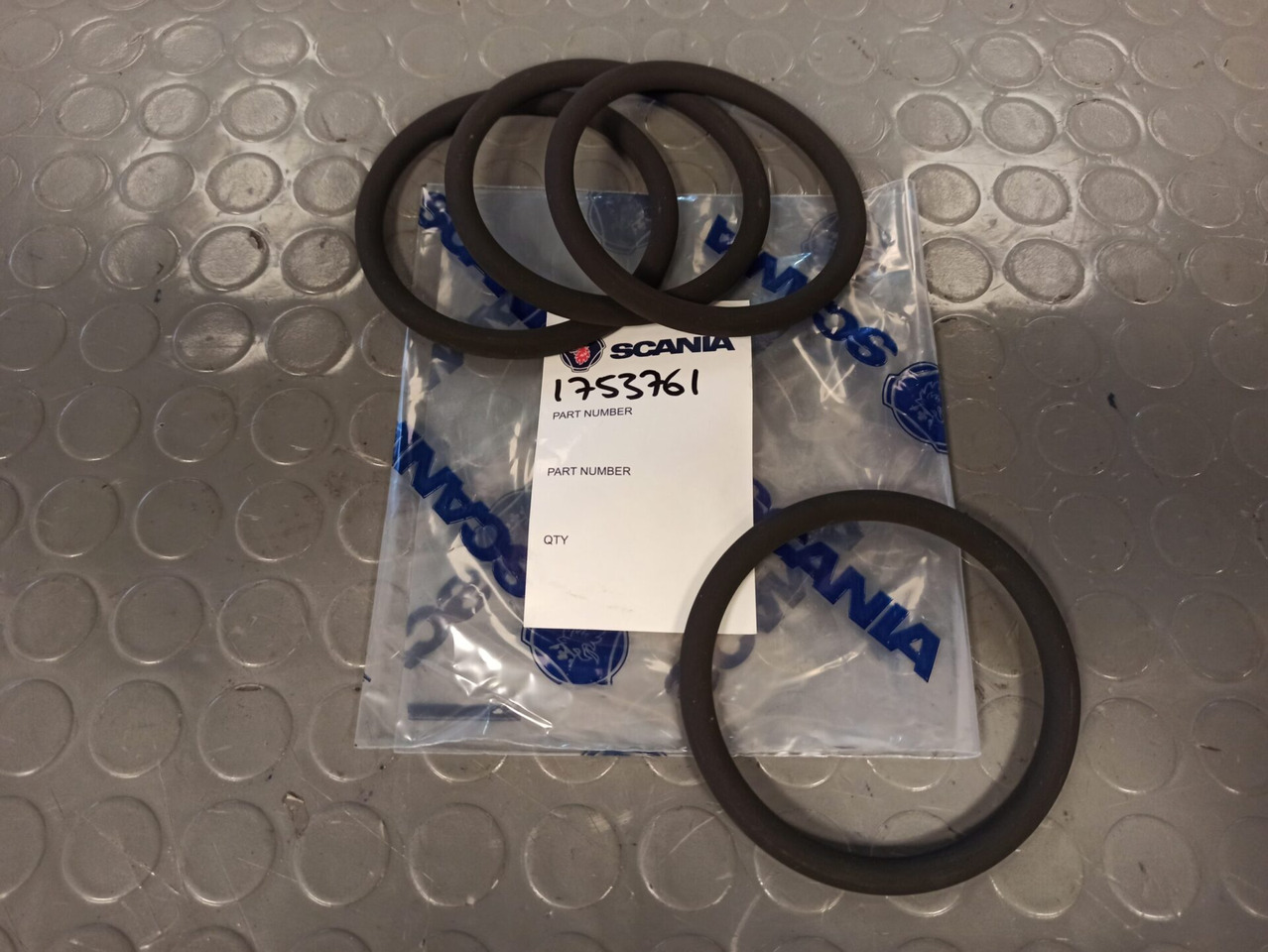 SCANIA O-RING 1753761 - Piston/ Ring/ Bushing for Truck: picture 1 SCANIA O-RING 1753761 - Piston/ Ring/ Bushing for Truck: picture 1