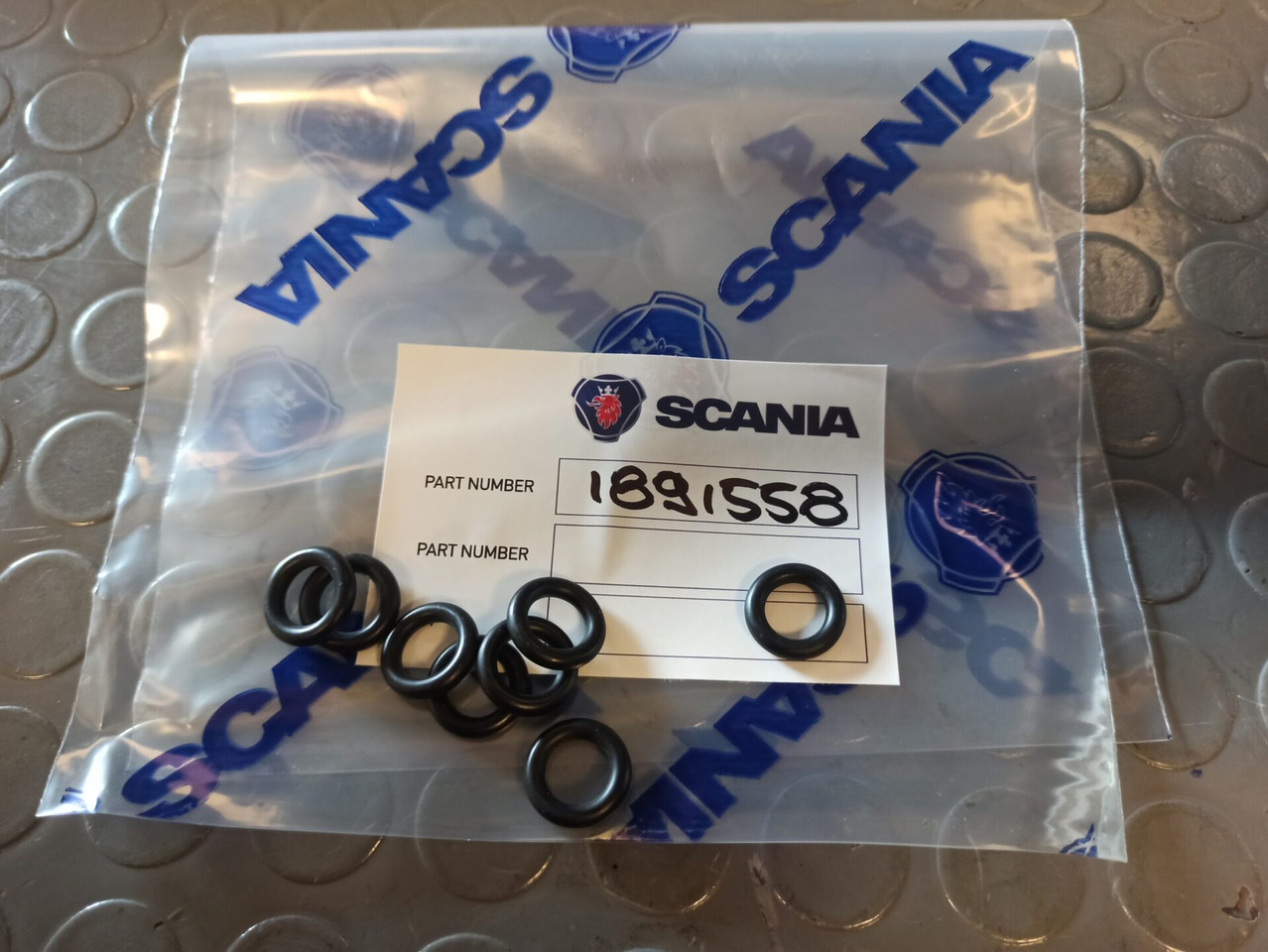 SCANIA O-RING 1891558 - Piston/ Ring/ Bushing for Truck: picture 1 SCANIA O-RING 1891558 - Piston/ Ring/ Bushing for Truck: picture 1