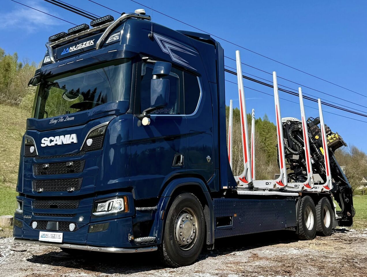 SCANIA R650 - Timber truck: picture 1 SCANIA R650 - Timber truck: picture 1