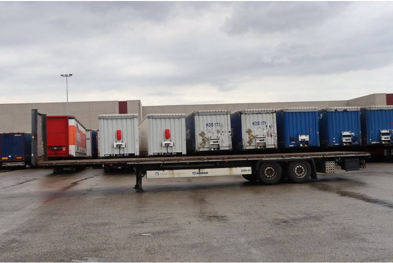 Krone SZ - Dropside/ Flatbed semi-trailer: picture 4 Krone SZ - Dropside/ Flatbed semi-trailer: picture 4