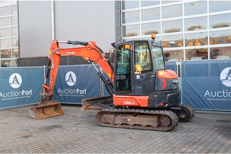 Kubota U56-5 - Crawler excavator: picture 3 Kubota U56-5 - Crawler excavator: picture 3