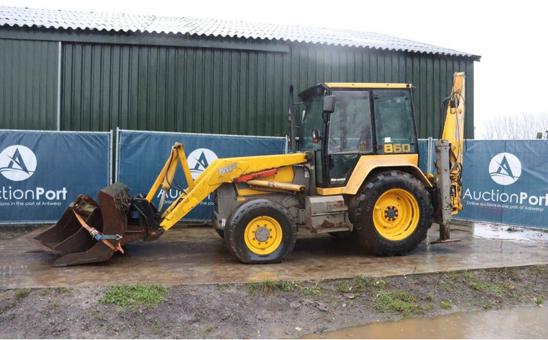 Massey Ferguson 860 - Backhoe loader: picture 1 Massey Ferguson 860 - Backhoe loader: picture 1