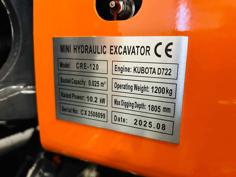 Mini excavator RTE CX12-6: picture 9 Mini excavator RTE CX12-6: picture 9