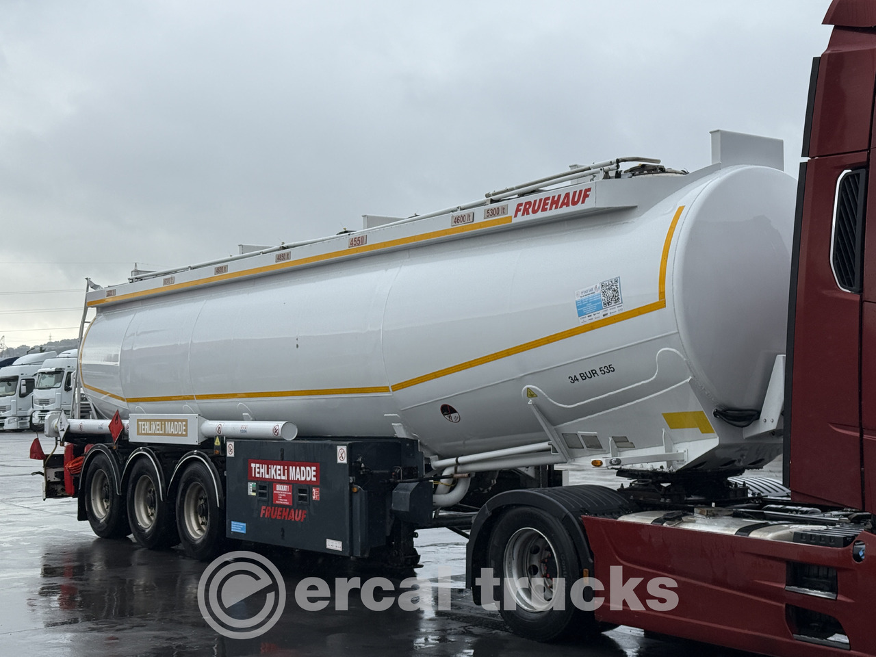 FRUEHAUF Fruehauf 2011 FRUEHAUF /ADR - 7 EYES - FUEL OIL - Tanker semi-trailer: picture 4 FRUEHAUF Fruehauf 2011 FRUEHAUF /ADR - 7 EYES - FUEL OIL - Tanker semi-trailer: picture 4