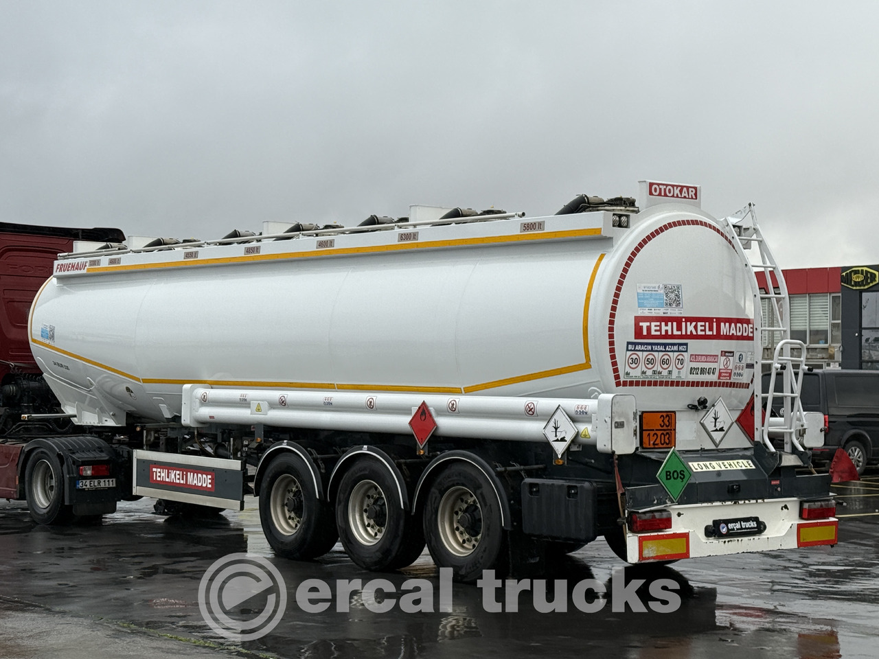 FRUEHAUF Fruehauf 2011 FRUEHAUF /ADR - 7 EYES - FUEL OIL - Tanker semi-trailer: picture 1 FRUEHAUF Fruehauf 2011 FRUEHAUF /ADR - 7 EYES - FUEL OIL - Tanker semi-trailer: picture 1