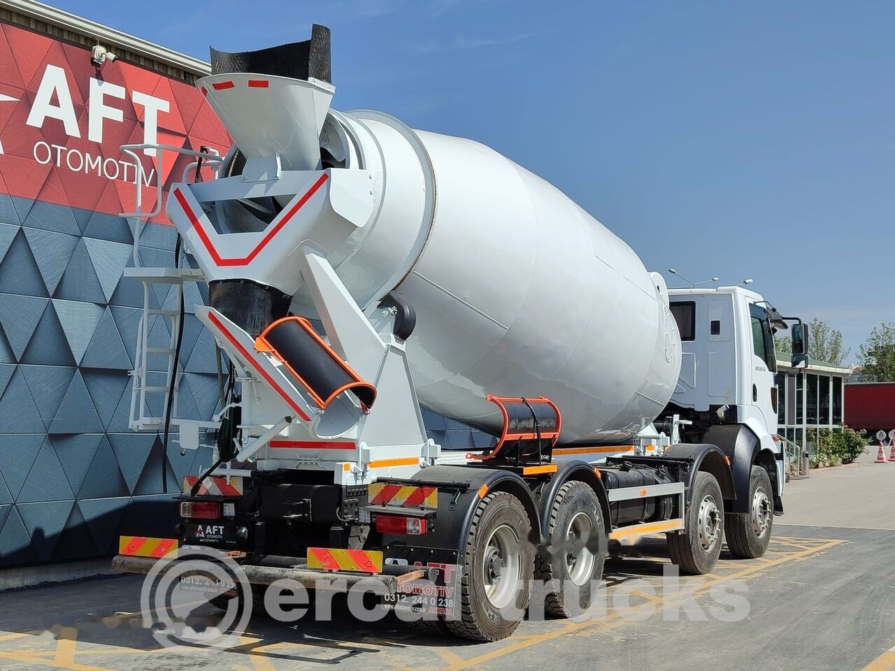 Ford 2011 CARGO 3936M E5 AC 8X4 12m³ CONCRETE MIXER leasing Ford 2011 CARGO 3936M E5 AC 8X4 12m³ CONCRETE MIXER: picture 8