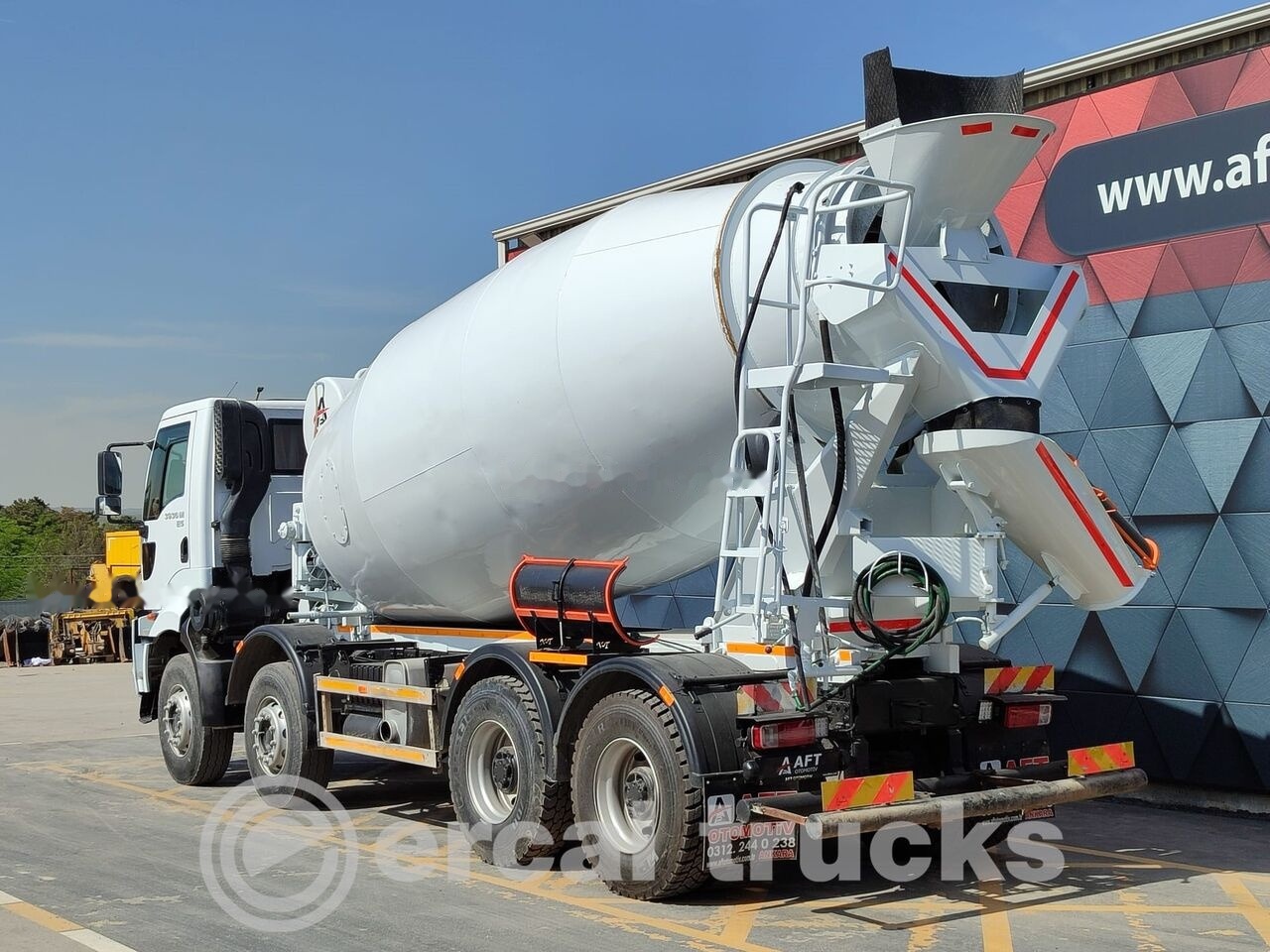 Ford 2011 CARGO 3936M E5 AC 8X4 12m³ CONCRETE MIXER leasing Ford 2011 CARGO 3936M E5 AC 8X4 12m³ CONCRETE MIXER: picture 6