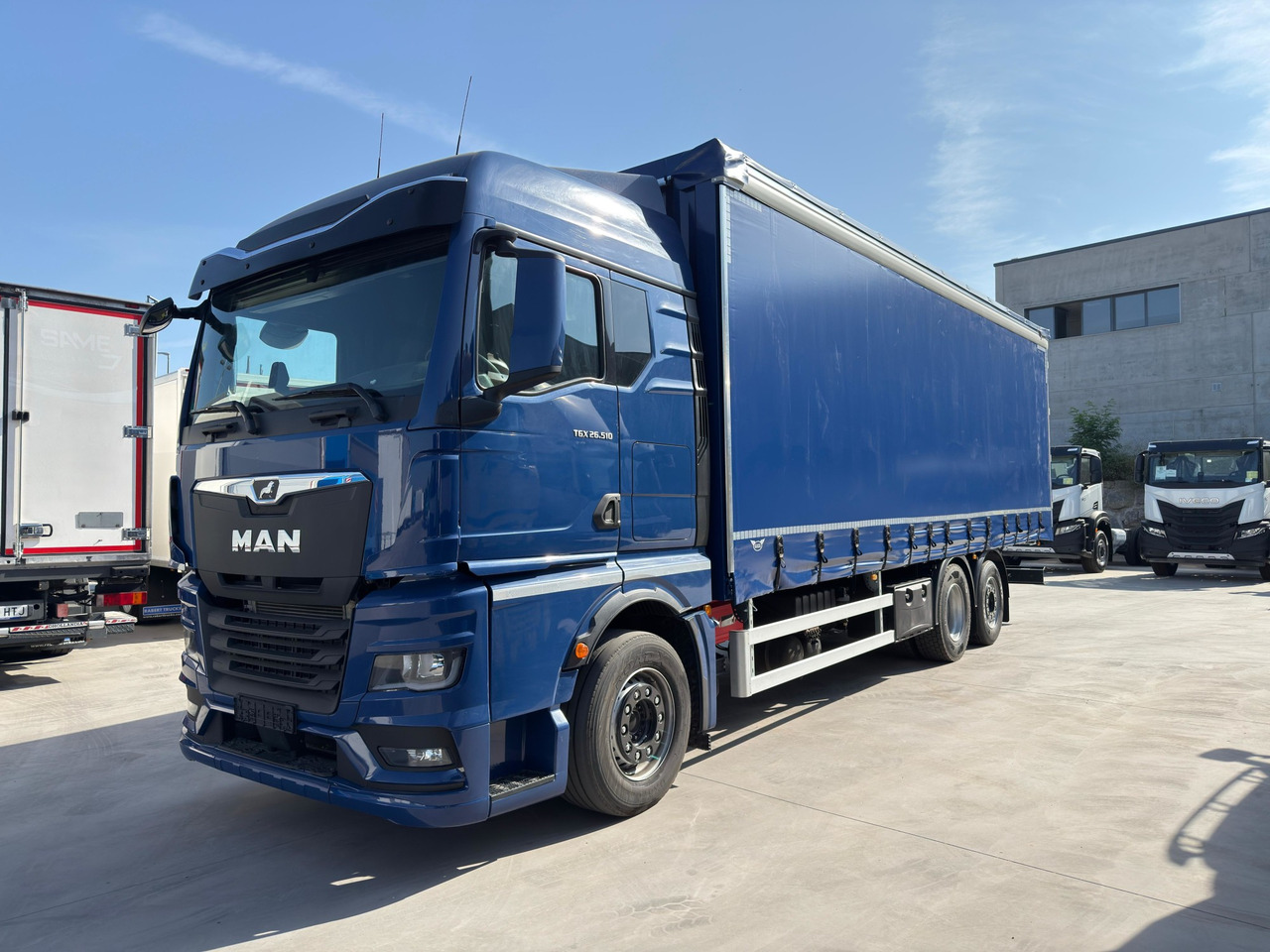 MAN 26.510 TGX E6 (Tauliner) - Curtain side truck: picture 1 MAN 26.510 TGX E6 (Tauliner) - Curtain side truck: picture 1