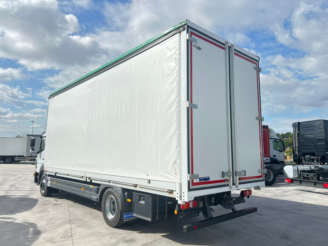 MERCEDES BENZ 15.30L Atego E6 (Semitauliner) - Curtain side truck: picture 3 MERCEDES BENZ 15.30L Atego E6 (Semitauliner) - Curtain side truck: picture 3