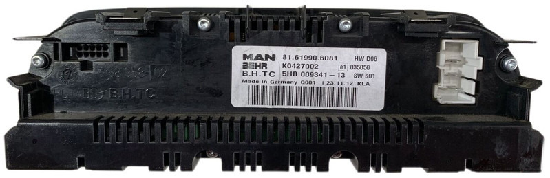 MAN Behr - Dashboard: picture 3 MAN Behr - Dashboard: picture 3