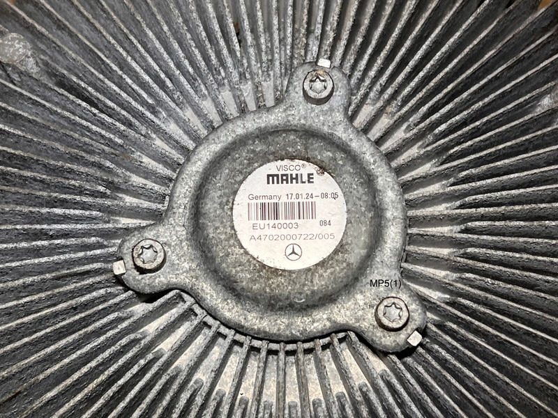 Mercedes-Benz MP5 - Cooling system: picture 4 Mercedes-Benz MP5 - Cooling system: picture 4