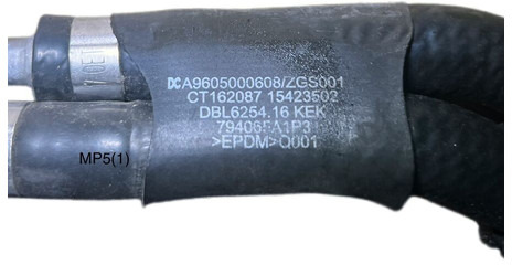 Mercedes-Benz MP5 - Cooling system: picture 2 Mercedes-Benz MP5 - Cooling system: picture 2