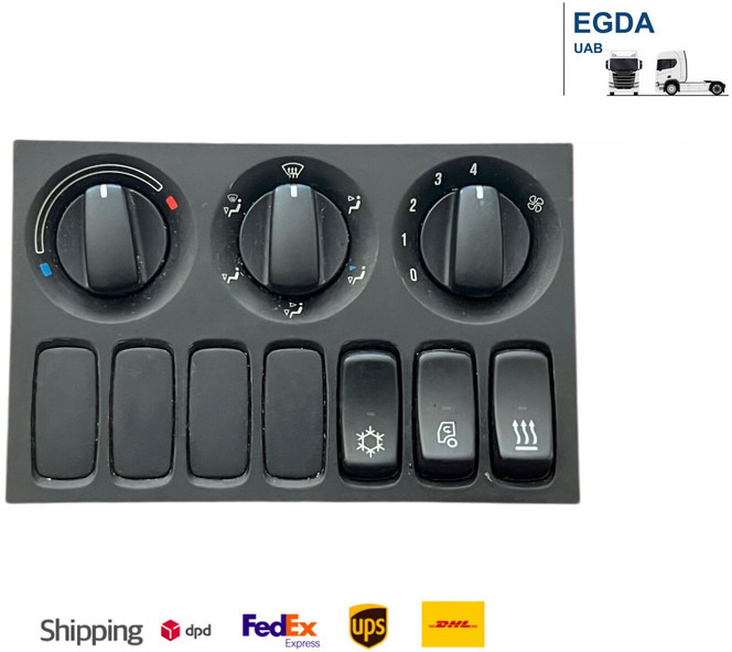 Scania Heater control - Dashboard: picture 1 Scania Heater control - Dashboard: picture 1