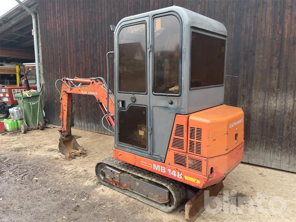 Gehlmax MB 148 (2000) - Mini excavator: picture 4 Gehlmax MB 148 (2000) - Mini excavator: picture 4