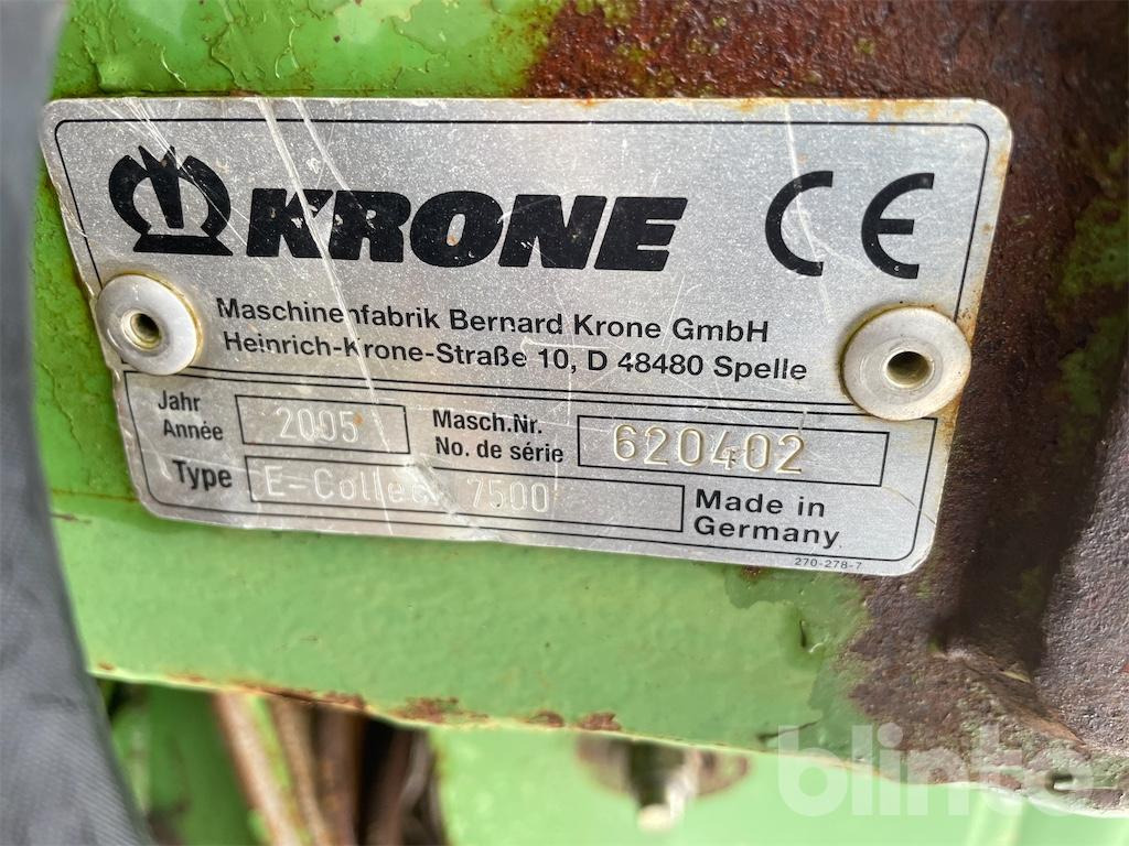 Krone EasyCollect 7500 (2005) - Maize harvester: picture 5 Krone EasyCollect 7500 (2005) - Maize harvester: picture 5
