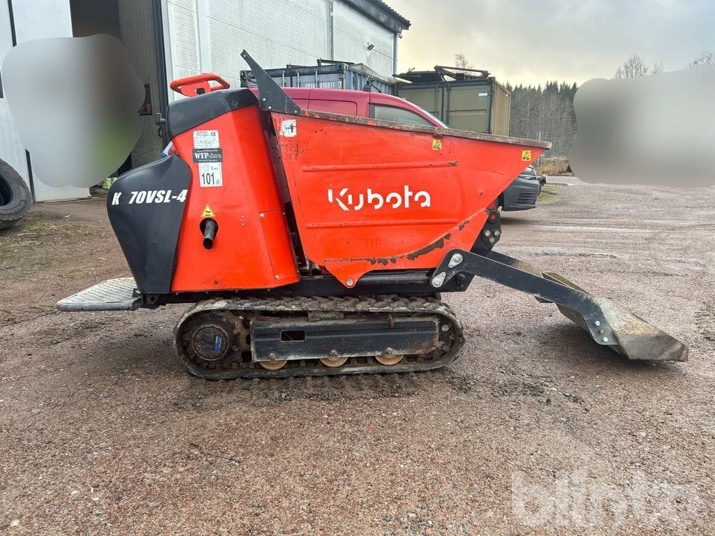Kubota KC70 med breddningsbara larver - Crawler dumper: picture 5 Kubota KC70 med breddningsbara larver - Crawler dumper: picture 5