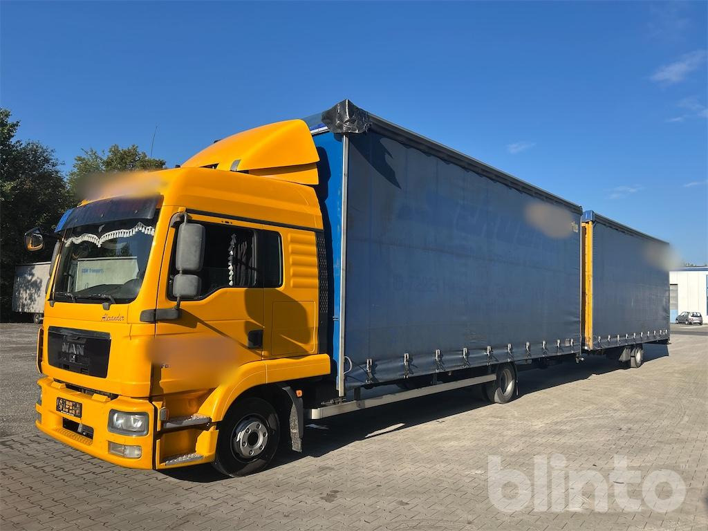 MAN TGL 8.220 (2011) - Curtain side truck: picture 1 MAN TGL 8.220 (2011) - Curtain side truck: picture 1
