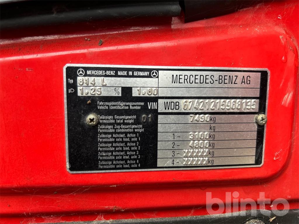 Mercedes Benz 814 L - Dropside/ Flatbed truck: picture 5 Mercedes Benz 814 L - Dropside/ Flatbed truck: picture 5