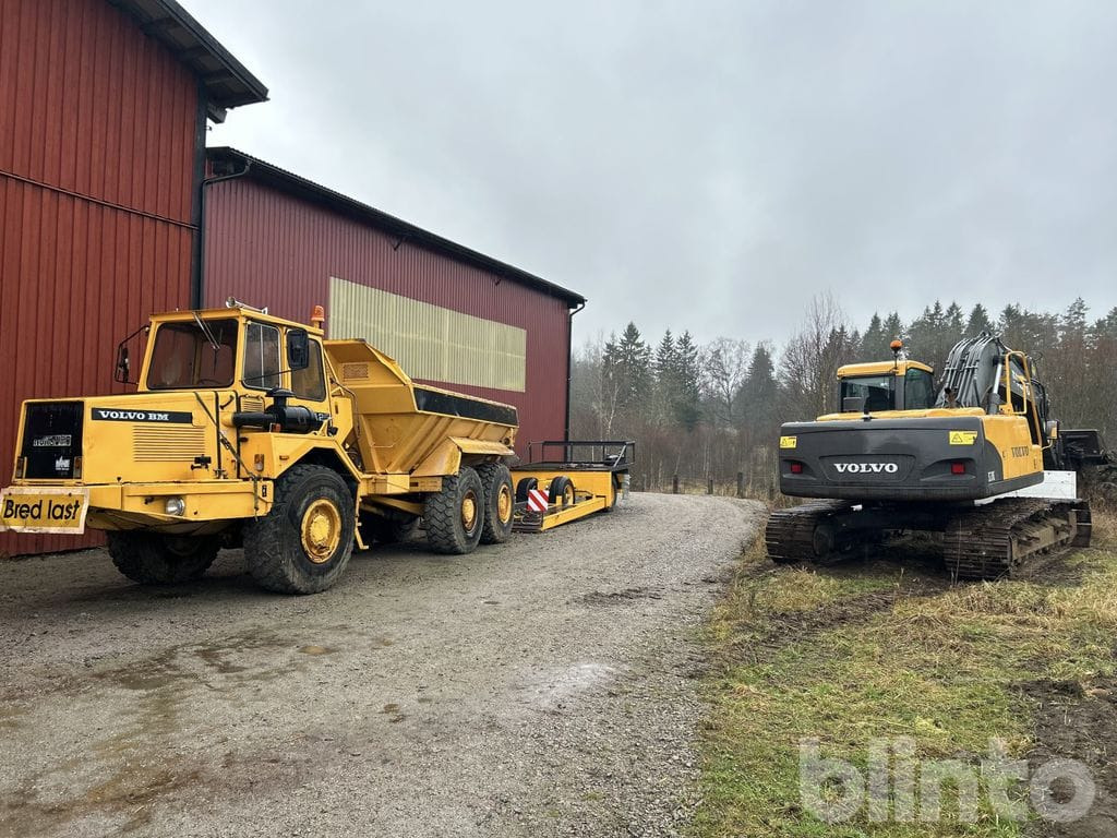 VOLVO A25 samt EC 210CL - Crawler excavator, Articulated dumper: picture 1 VOLVO A25 samt EC 210CL - Crawler excavator, Articulated dumper: picture 1