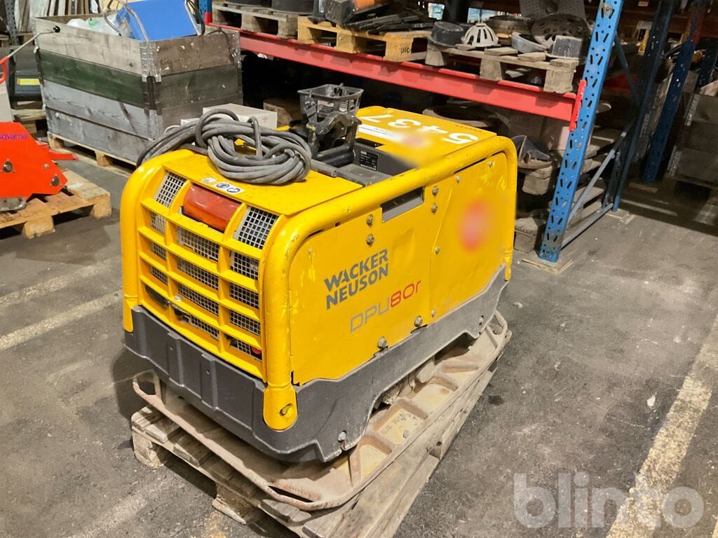 Wacker Neuson DPU-80 R - Vibratory plate: picture 1 Wacker Neuson DPU-80 R - Vibratory plate: picture 1