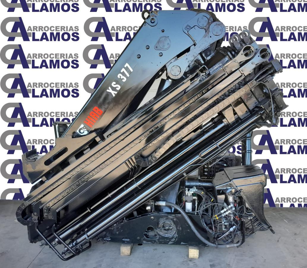 HIAB GRUA HIAB 377 E-5 HIPRO + JIB 100X-3 - Truck mounted crane: picture 2 HIAB GRUA HIAB 377 E-5 HIPRO + JIB 100X-3 - Truck mounted crane: picture 2