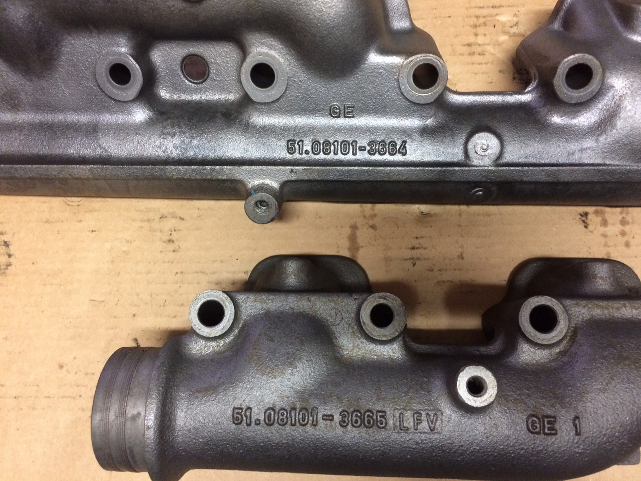 COLLETTORE SCARICO COIBENTATO MAN 51081015147 + 51081010769 - Exhaust manifold: picture 5 COLLETTORE SCARICO COIBENTATO MAN 51081015147 + 51081010769 - Exhaust manifold: picture 5