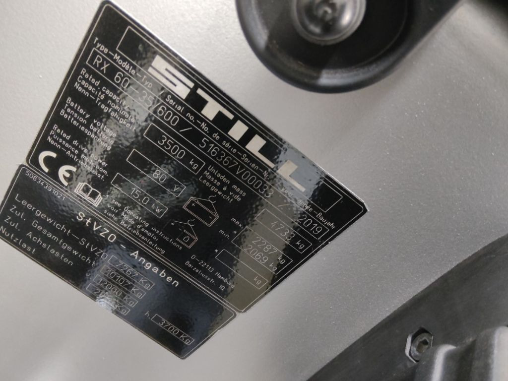 STILL RX60-35/600 - Electric forklift: picture 5 STILL RX60-35/600 - Electric forklift: picture 5