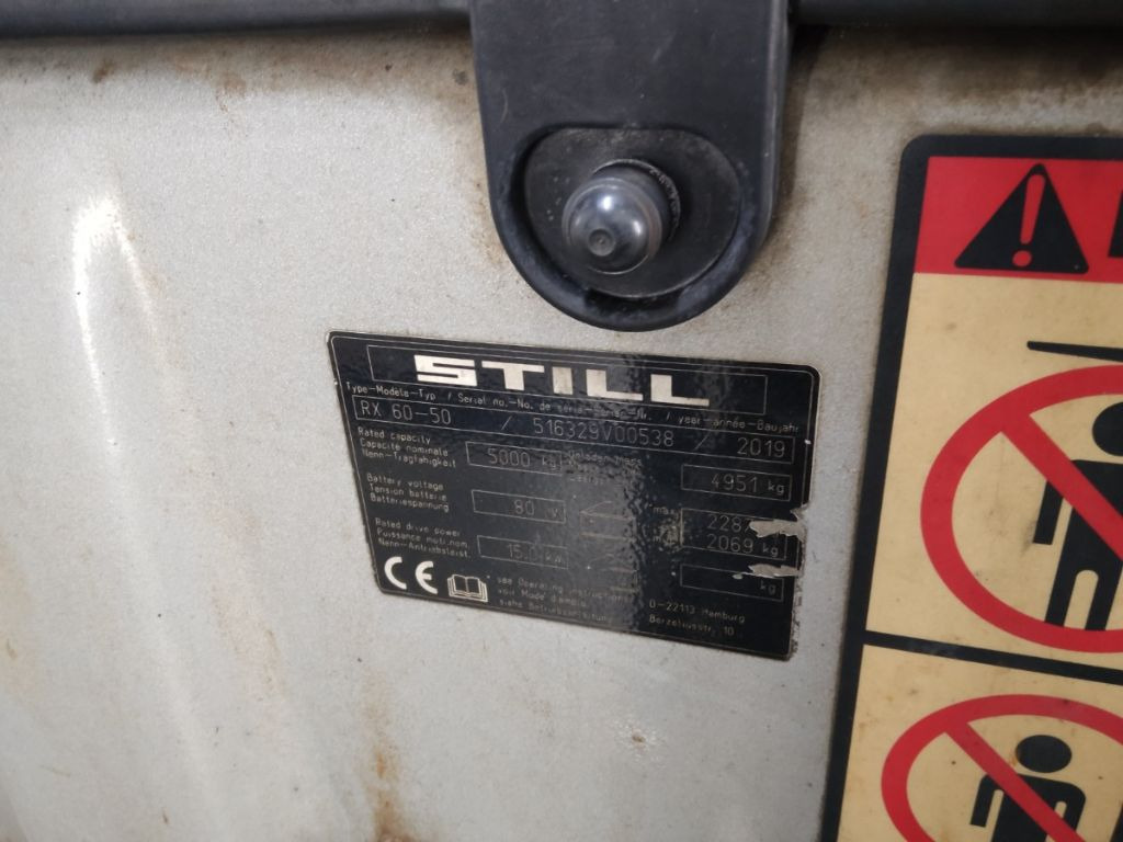 Electric forklift STILL RX60-50: picture 9