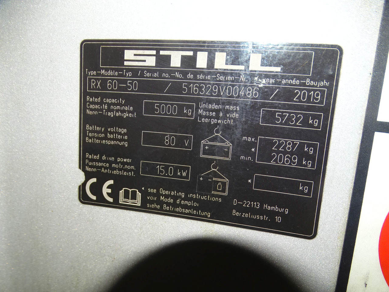STILL RX60-50 - Electric forklift: picture 5 STILL RX60-50 - Electric forklift: picture 5
